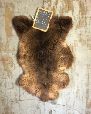 schapenvacht bruin
